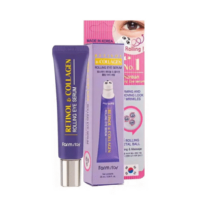 دور چشم کلاژن و رتینول فارم استی Farm Stay حجم 25 میل