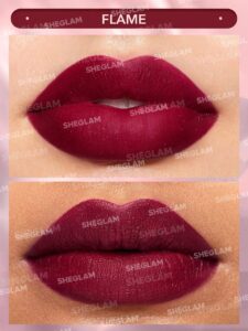 رژ لب جامد شیگلم سری starlight رنگ flame