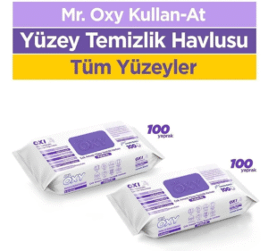 دستمال مرطوب همه کاره مستر اوکسی رایحه لوندر