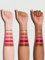 لیپ گلس حجم دهنده شیگلم مدل Booster Shine رنگ Sepia Kiss