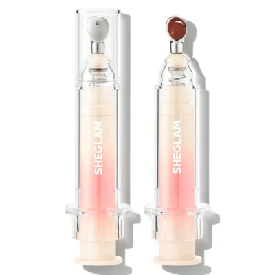 لیپ گلس حجم دهنده شیگلم مدل Booster Shine رنگ Sepia Kiss