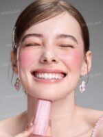 رژ گونه کره ای شیگلم رنگ rose ritual