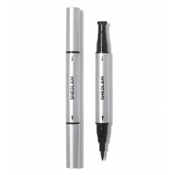 sheglam-dual-ended-eyeliner-stamp-waterproof-masokala خط چشم دو طرفه استامپ دار ضد آب شیگلم Sheglam