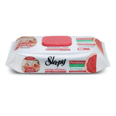 دستمال مرطوب اسلیپی مخصوص سطوح آشپزخانه حاوی روغن گریپ‌ فروت