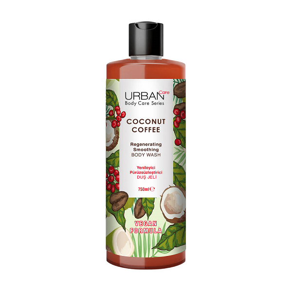 urban-care-coffee-coconut-body-wash-750ml-masokala شامپو بدن اوربن کر Urban Care رایحه قهوه و نارگیل حجم 750 میل