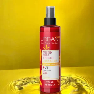 اسپری دوفاز اوربن کر موهای فر عصاره گل ختمی و شی باتر