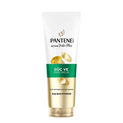 ماسک مو استحکام بخش موهای ضعیف و نازک پنتن Pantene مدل Guc Ve Parlaklik حجم 275 میل