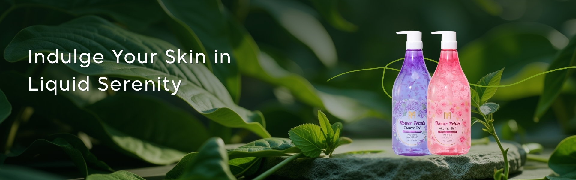 شامپو بدن گلبرگ دار ماری Mary مدل Flower Petals رایحه لوندر حجم 1200 میل