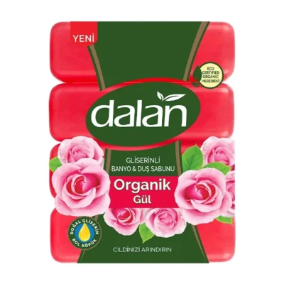 صابون دالان Dalan حاوی عصاره گل رز 4 عددی