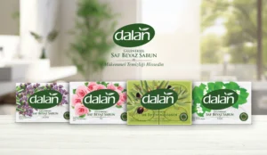 صابون سفید دالان Dalan کتابی رایحه لوندر 4 عددی