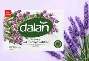 صابون سفید دالان Dalan کتابی رایحه لوندر 4 عددی