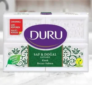 صابون بدن سفید دورو Duru کتابی 4 عددی