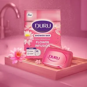 صابون گلیسیرین دورو Duru رایحه Flower Infusion بسته 4 عددی