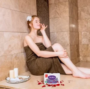 صابون بدن دورو Duru کتابی عصاره گل لوندر 4 عددی