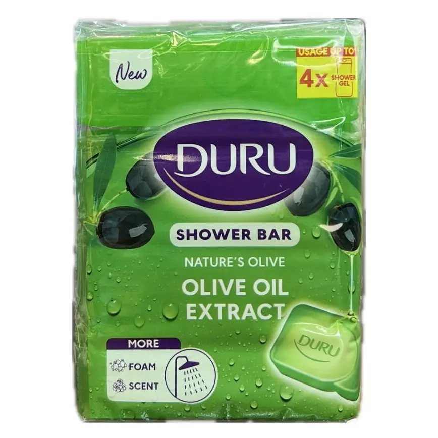 Duru Ocean Fresh Soap 600 gr (1) صابون گلیسیرین دورو Duru حاوی عصاره روغن زیتون بسته 4 عددی