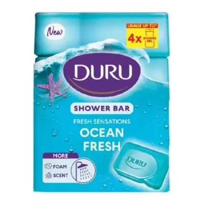 صابون گلیسیرین دورو Duru رایحه Ocean Fresh بسته 4 عددی