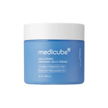 ژل کرم آبرسان هیالورونیک اسید و سرامید مدی کیوب Medicube