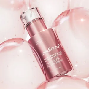 سرم احیا کننده و جوانساز اگزوزوم شات 2000 کلاژن و PDRN مدی کیوب Medicube حجم 30 میل