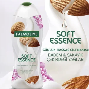 شامپو بدن پالمولیو Palmolive حاوی روغن بادام و گل صدتومانی