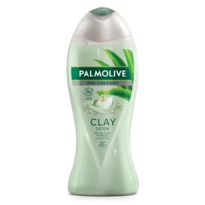 شامپو بدن پاک کننده پالمولیو Palmolive عصاره آلوئه ورا و خاک رس