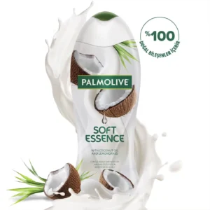 شامپو بدن پالمولیو Palmolive حاوی روغن نارگیل و عصاره علف لیمو