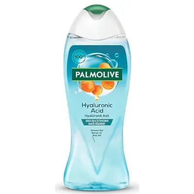 شامپو بدن پالمولیو Palmolive حاوی هیالورونیک اسید و عصاره سنجد کوهی