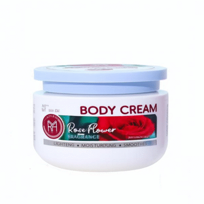 کرم دست و بدن روشن کننده و مرطوب کننده ماری Mary حاوی عصاره گل رز حجم 528 گرمی