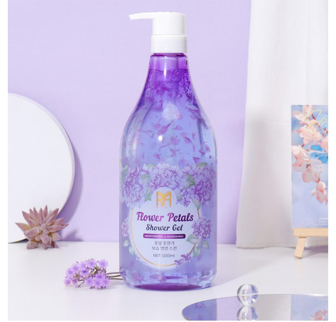 شامپو بدن گلبرگ دار ماری Mary مدل Flower Petals رایحه لوندر حجم 1200 میل