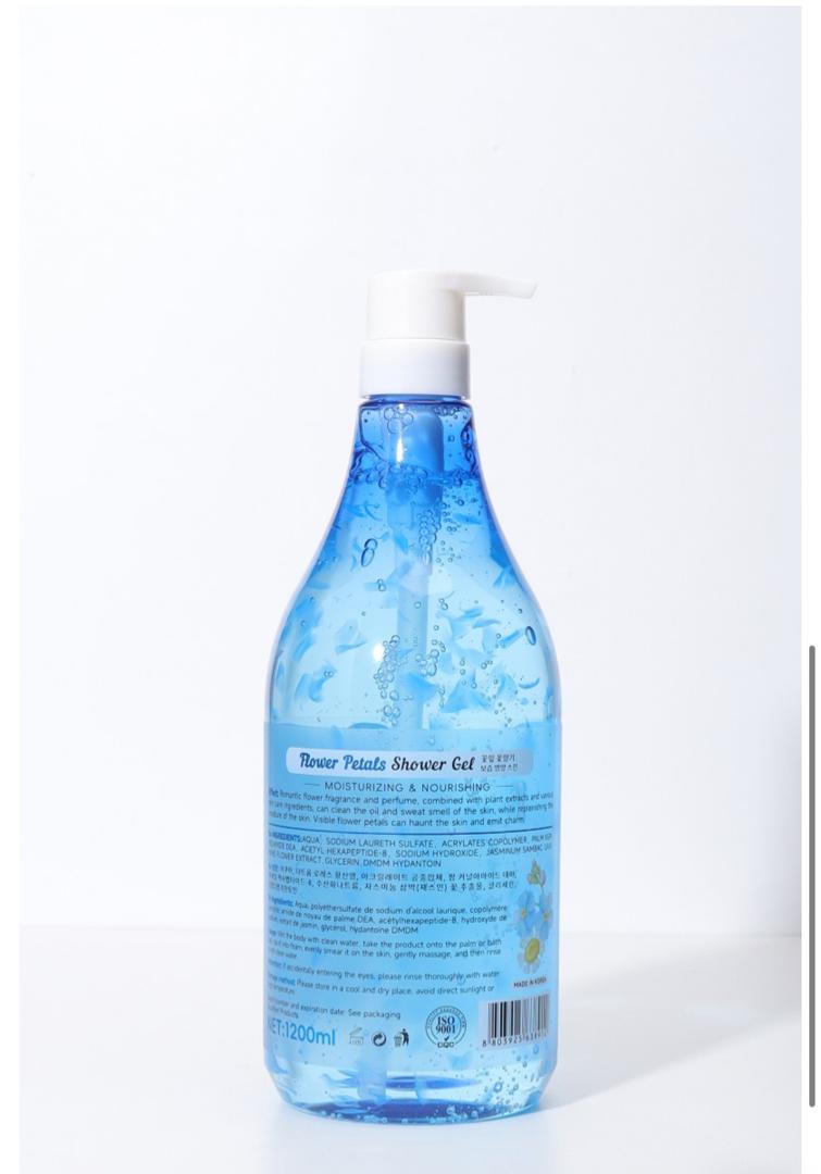 شامپو بدن گلبرگ دار ماری Mary مدل Flower Petals رایحه گل یاسمن حجم 1200 میل