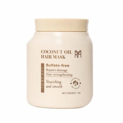 ماسک مو بدون سولفات ماری Mary مناسب موهای خشک و آسیب دیده حاوی روغن نارگیل حجم 1000 میل