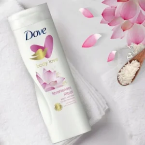 لوسیون بدن Body Love داو حاوی گل لوتوس و برنج