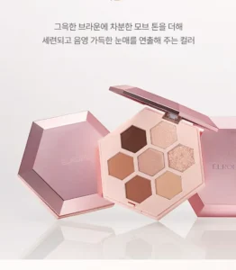 پالت سایه 7 رنگ الروئل رنگ Brown Mauve