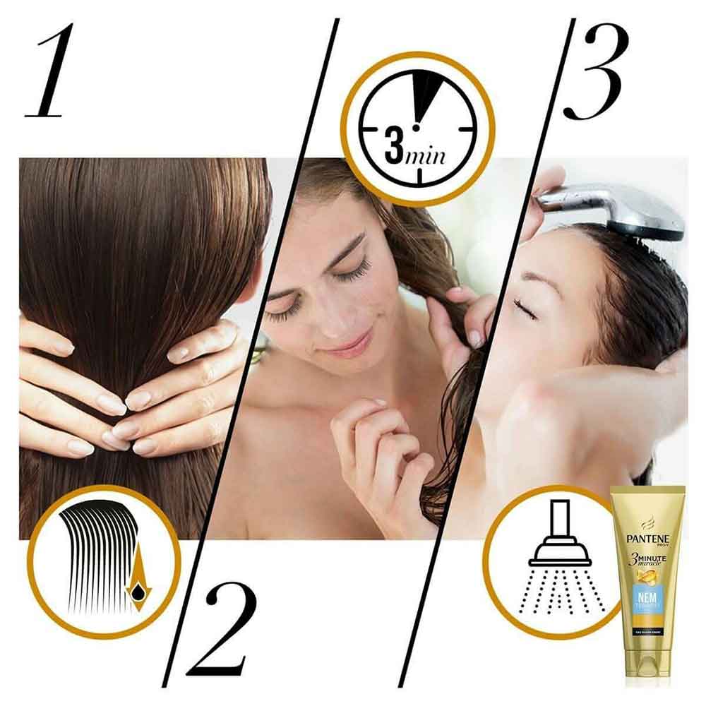 ماسک موی آبرسان موهای خشک و آسیب دیده پنتن Pantene مدل Nem Terapisi حجم 275 میل