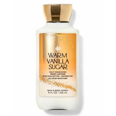 لوسیون بدن بث اند بادی رایحه warm vanilla sugar
