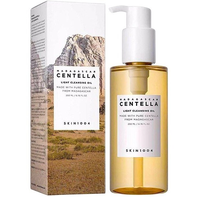 centella-cleansing-oil-200-ml روغن پاک کننده ماداگاسکار سنتلا skin 1004