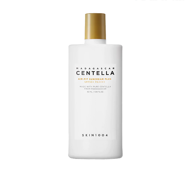 skin-1004-air-fit-sun-cream-plus ضد آفتاب رنگی ماداگاسکار سنتلا