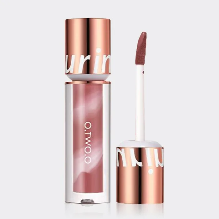 رژ لب مات و مخملی و ضد آب او توو O.two.o مدل Leopop Lipstick رنگ Mist Pink شماره 01