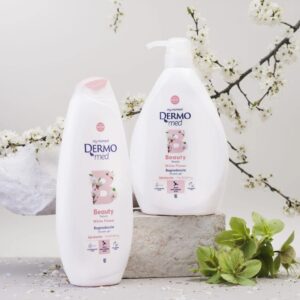 شامپو بدن درمومد رایحه گل سفید