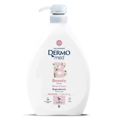  شامپو بدن درمومد رایحه گل سفید