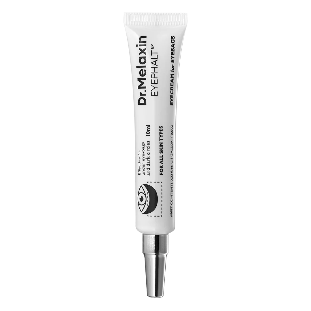 dr-melaxin-eyephalt-eye-cream-10g-masokala کرم دور چشم دکتر ملاکسین Dr.Melaxin مدل Eyephalt از بین برنده ی کیسه زیر چشمی, تیرگی و پف وزن 10 گرم