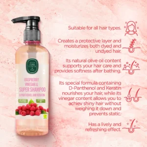 شامپو ضد شوره ایوب صبری حاوی سرکه تمشک