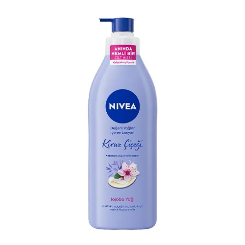nivea-degerli yaghlar-body lotion لوسیون بدن نیوا روغن جوجوبا