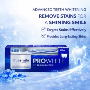 ست مسواک و خمیردندان ترو اسمایل مدل Advanced Whitening