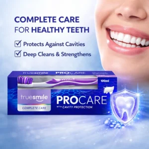 ست مسواک و خمیردندان ترو اسمایل مدل Complete Care