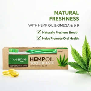 ست مسواک و خمیردندان ترو اسمایل مدل Natural Oral Care