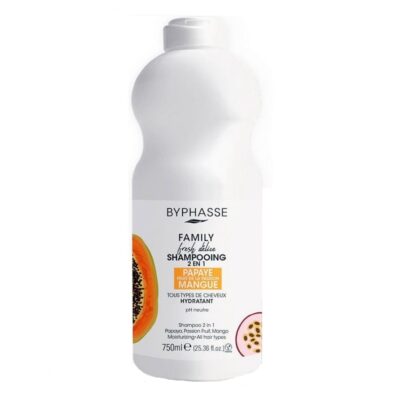 شامپو بایفاس مناسب انواع مو حاوی پاپایا