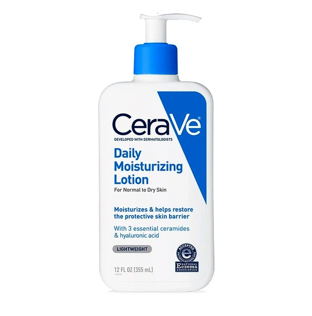 cerave-daily-moisturizing-355-ml مرطوب کننده پمپی سراوی حجم 355 میل محصول امریکا