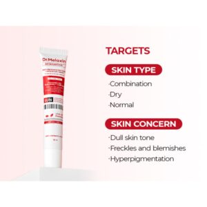 ضد آفتاب دکتر ملاکسین روشن کننده و ضد لک