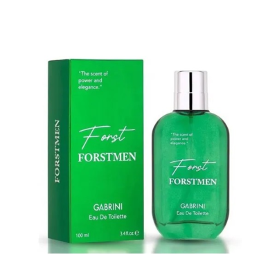 ادکلن مردانه گابرینی مدل Forstmen سبز 