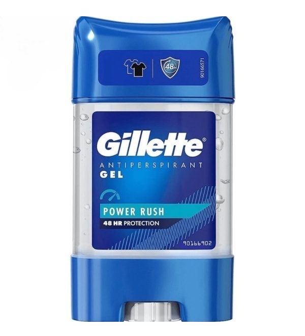 gillette-gel-antiperspirant-power-rush-70-ml مام ژله ای ژیلت رایحه power rush